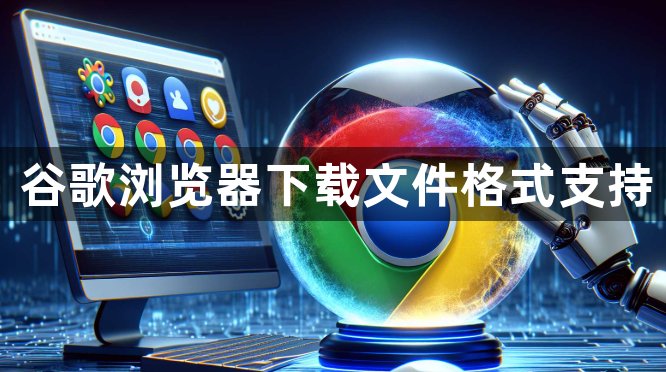 谷歌浏览器下载文件格式支持1