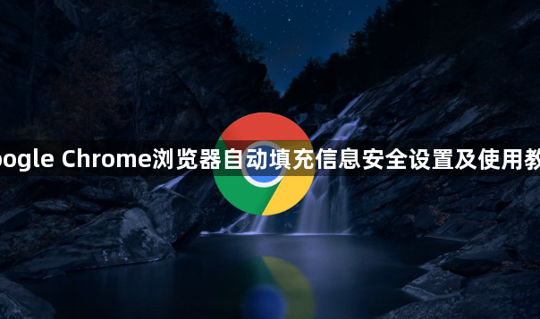 google Chrome浏览器自动填充信息安全设置及使用教程1