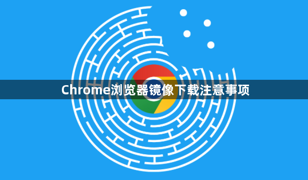 Chrome浏览器镜像下载注意事项1