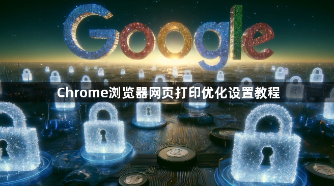 Chrome浏览器网页打印优化设置教程1