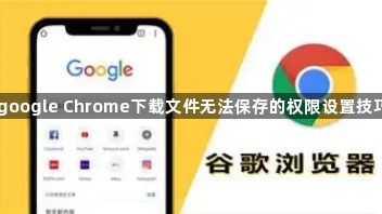 google Chrome下载文件无法保存的权限设置技巧1