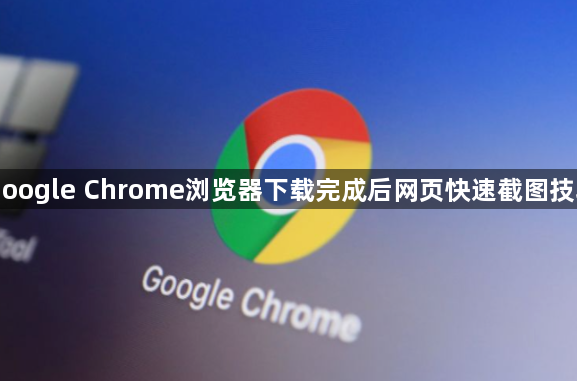 Google Chrome浏览器下载完成后网页快速截图技巧1