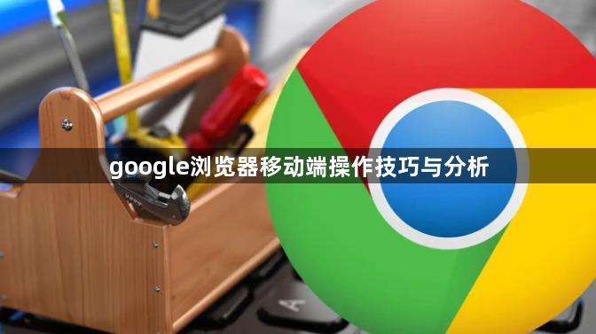 google浏览器移动端操作技巧与分析1