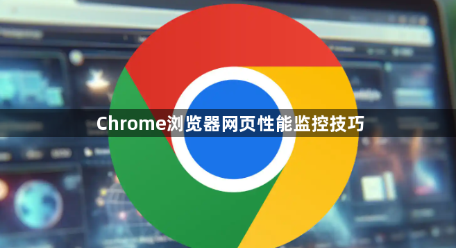 Chrome浏览器网页性能监控技巧1