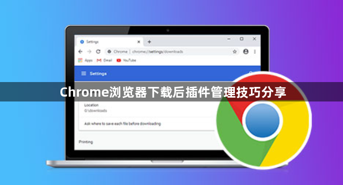 Chrome浏览器下载后插件管理技巧分享1