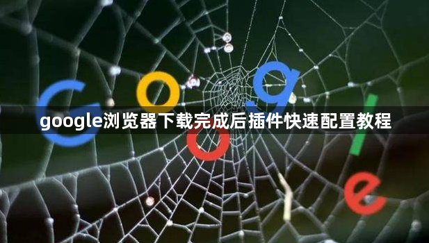 google浏览器下载完成后插件快速配置教程1