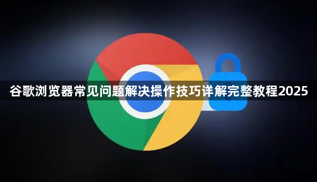 谷歌浏览器常见问题解决操作技巧详解完整教程20251