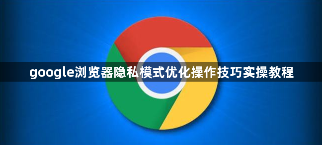 google浏览器隐私模式优化操作技巧实操教程1