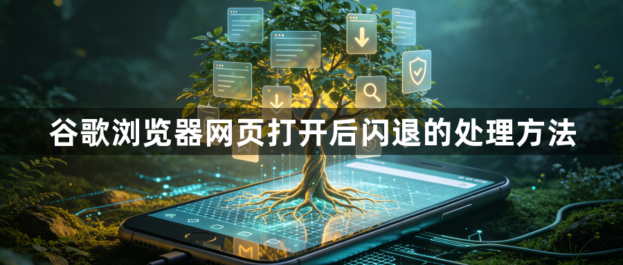 谷歌浏览器网页打开后闪退的处理方法1