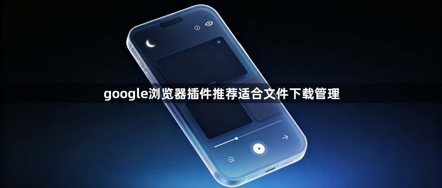 google浏览器插件推荐适合文件下载管理1