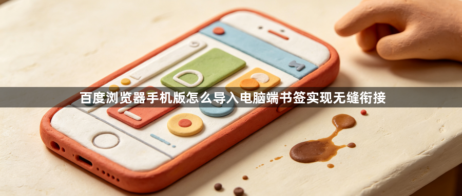 百度浏览器手机版怎么导入电脑端书签实现无缝衔接1