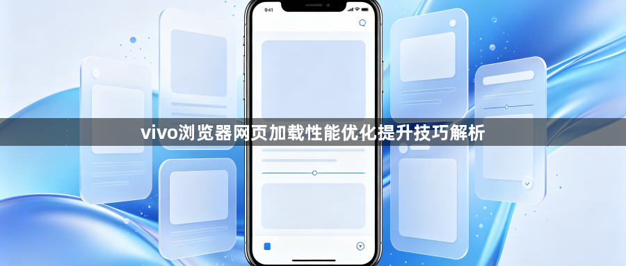 vivo浏览器网页加载性能优化提升技巧解析1