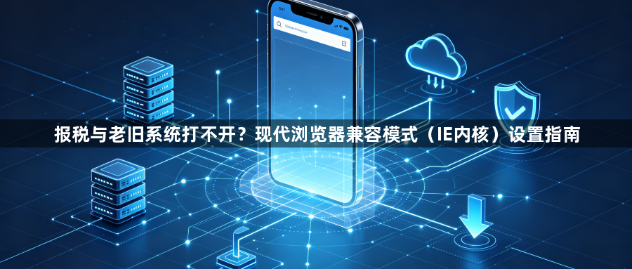 报税与老旧系统打不开?现代浏览器兼容模式(IE内核)设置指南1