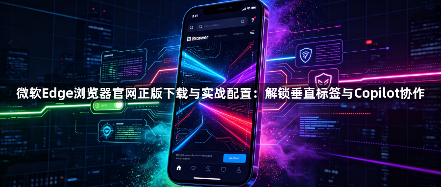 微软Edge浏览器官网正版下载与实战配置：解锁垂直标签与Copilot协作1