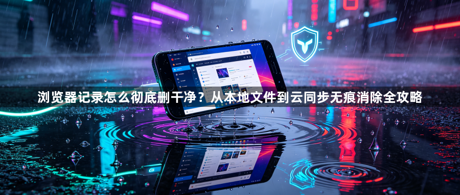 浏览器记录怎么彻底删干净?从本地文件到云同步无痕消除全攻略1