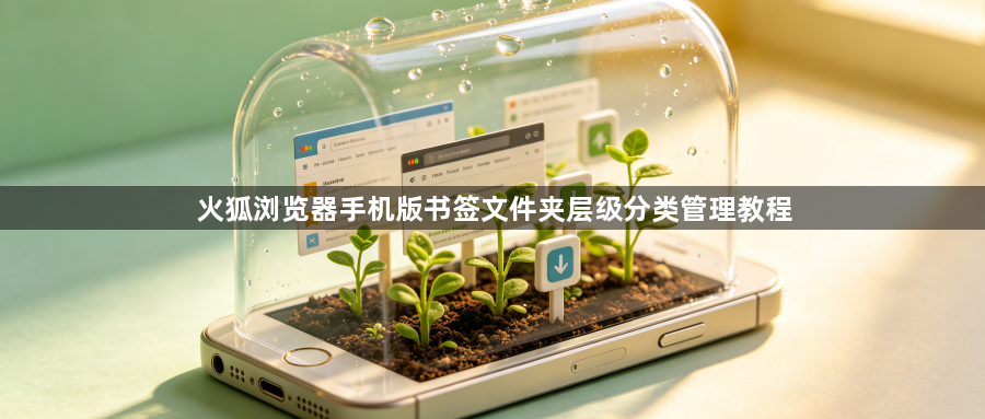 火狐浏览器手机版书签文件夹层级分类管理教程1