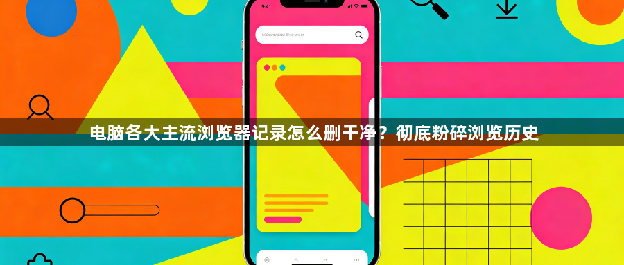电脑各大主流浏览器记录怎么删干净?彻底粉碎浏览历史1