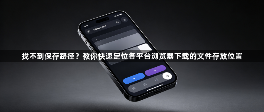 找不到保存路径?教你快速定位各平台浏览器下载的文件存放位置1