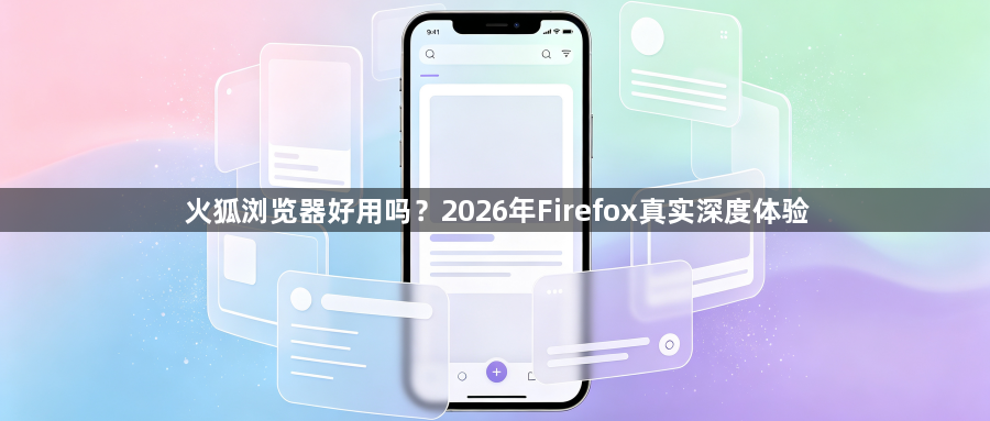 火狐浏览器好用吗？2026年Firefox真实深度体验1