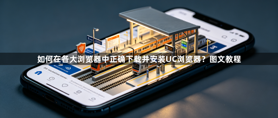 如何在各大浏览器中正确下载并安装UC浏览器？图文教程1