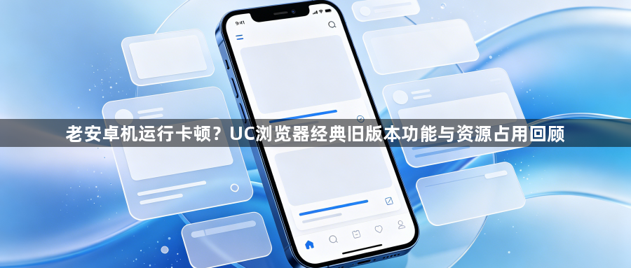 老安卓机运行卡顿？UC浏览器经典旧版本功能与资源占用回顾1