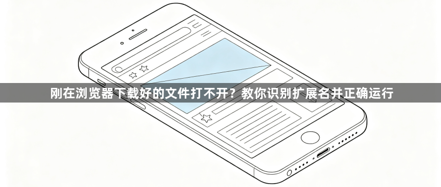 刚在浏览器下载好的文件打不开？教你识别扩展名并正确运行1