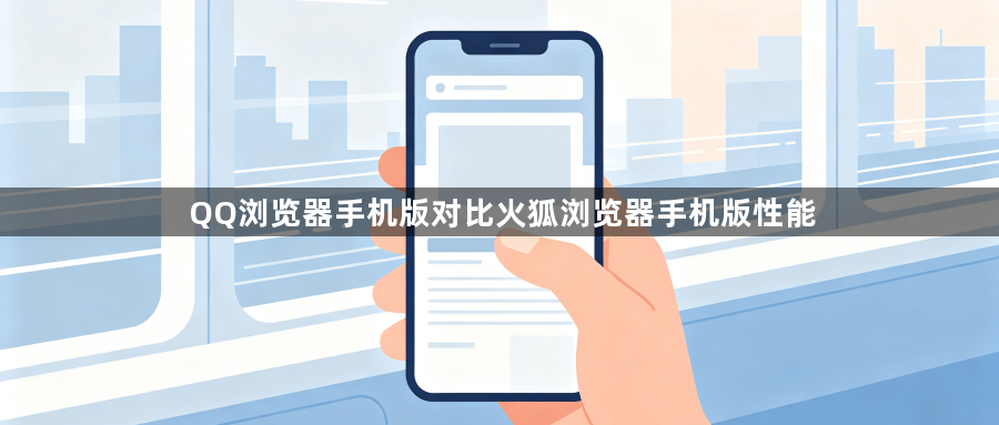 QQ浏览器手机版对比火狐浏览器手机版性能1