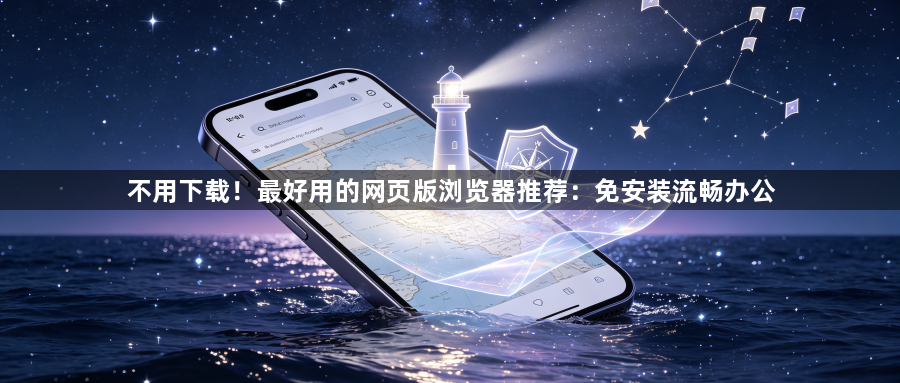 不用下载!最好用的网页版浏览器推荐:免安装流畅办公1